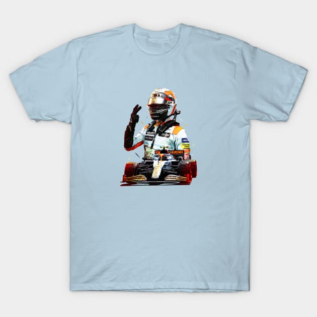 Lando Monaco F1 T-Shirt by pxl_g